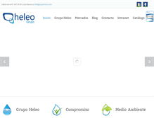 Tablet Screenshot of grupoheleo.com